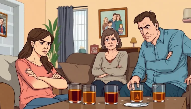 strained family relationships